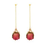 Luxury Dried Rose Baroque Pearl Jewelry Set | 18K Gold-Plated Stainless Steel - Image 6